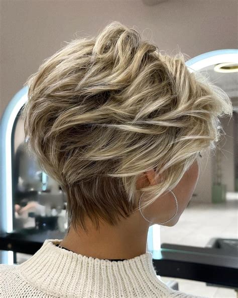 Layered Pixie Cut hair