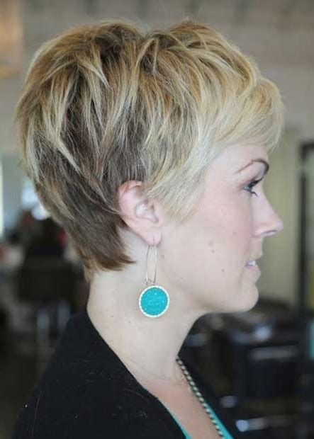 Layered Pixie Cut hair