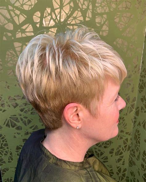 Layered Pixie Cut hair