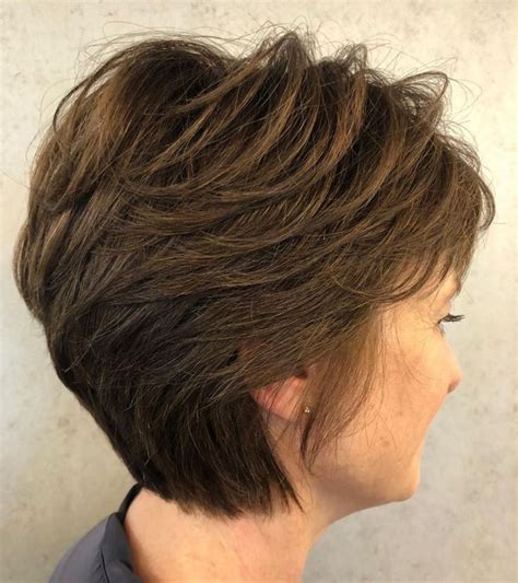 Layered Pixie Cut hair