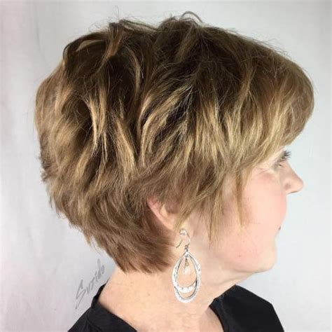 Layered Pixie Cut hair