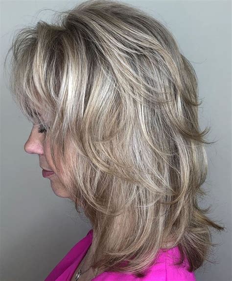 Layered Shag Cut hair