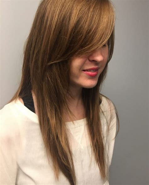 Layered Side Bangs hairstyles