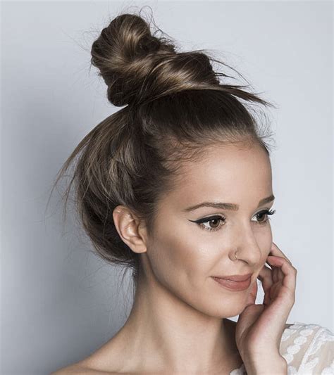 Messy Top Bun Hairstyles