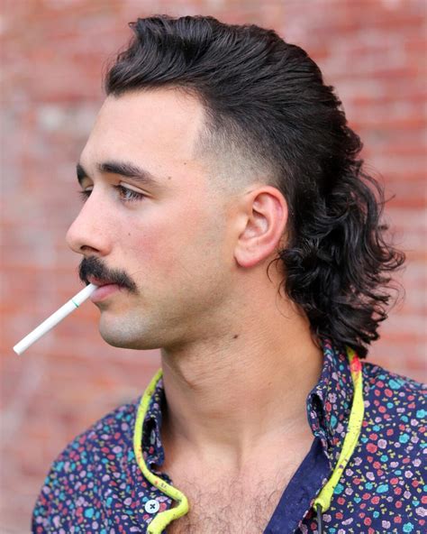 Modern Mullet Style Permed Mullet Hairstyles to Look Damn Cool in 2024