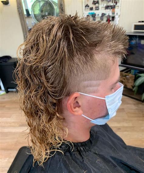 Modern Mullet Style Permed Mullet Hairstyles to Look Damn Cool in 2024