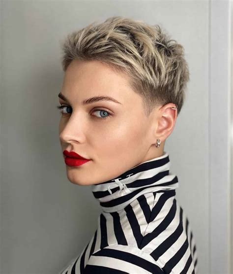 Modern Pixie Cut hair