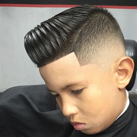 Modern Pompadour Fade Haircuts