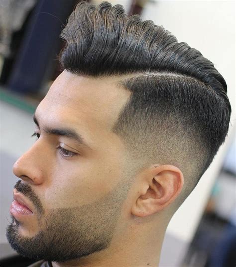 Modern Pompadour Fade Haircuts