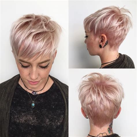 Pastel Pixie Cut hair