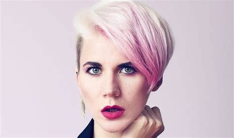 Pink Pixie Cut hair