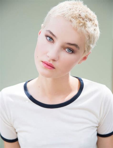 Platinum Pixie Cut hair