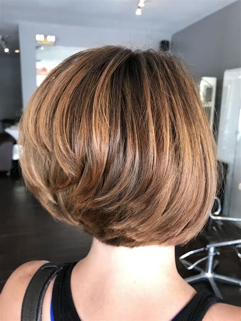 Short Layered Bob hair