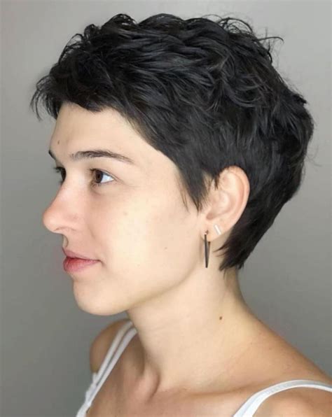 Short Layered Pixie hair