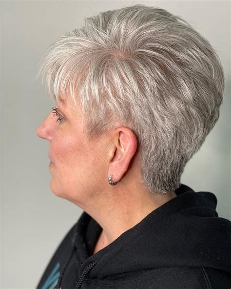 Short Layered Pixie hair