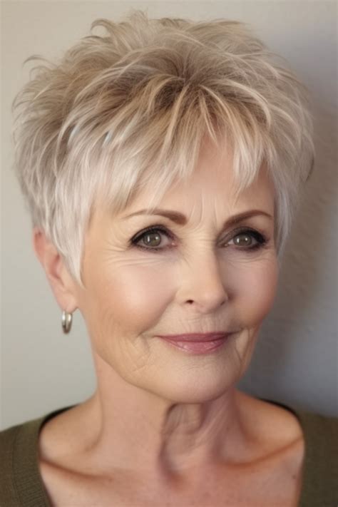 Short Layered Pixie hair