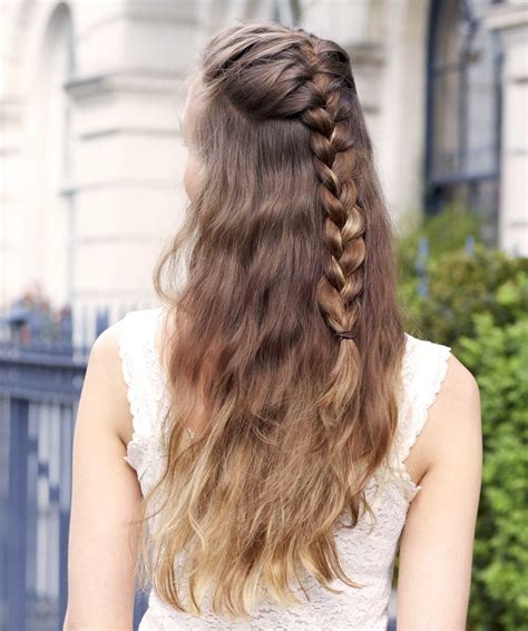 Side Braid Elegance Quick and Easy Braided Hairstyles