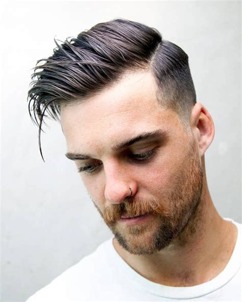 Side Part Fade hair