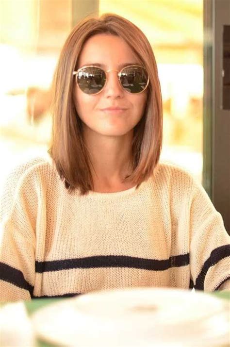 Sleek Lob Cut Hairstyles