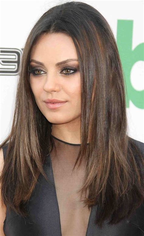 Sleek Straight Layers hair