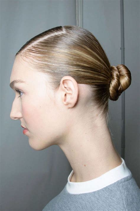 Sleek Twisted Bun Hairstyles