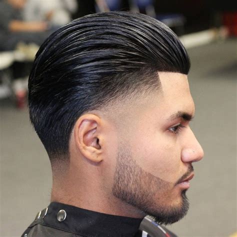 Slick Back Fade Haircuts