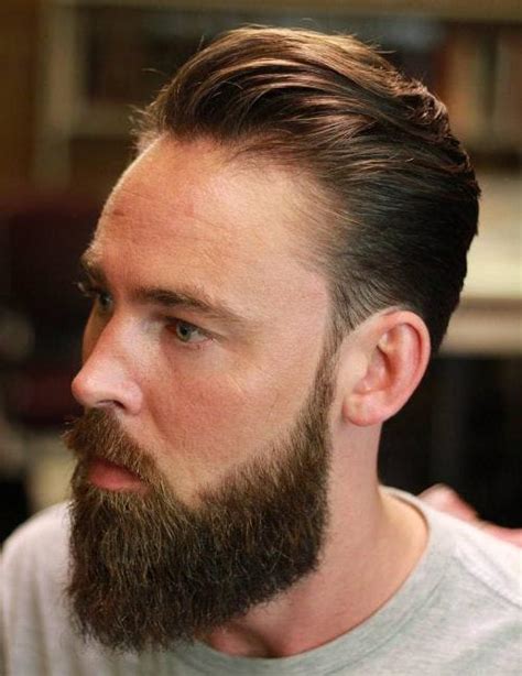 Slicked Back Beard Hairstyles with Timeless Appeal to Wear in 2024