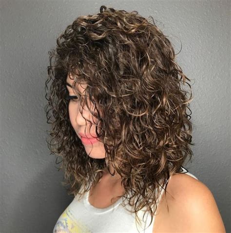 Soft Curly Layers Hairstyles