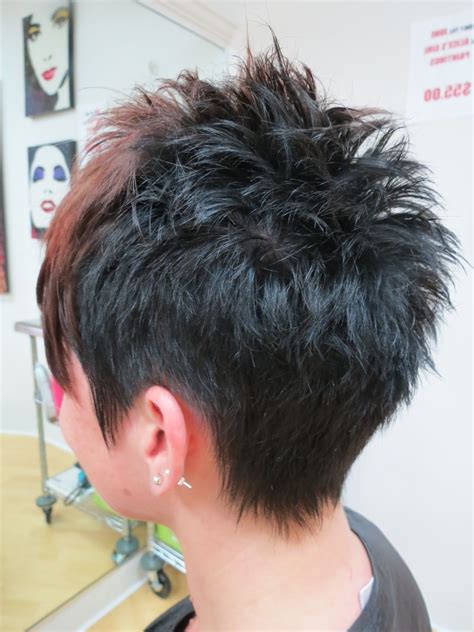 Spiky Short Cut hair