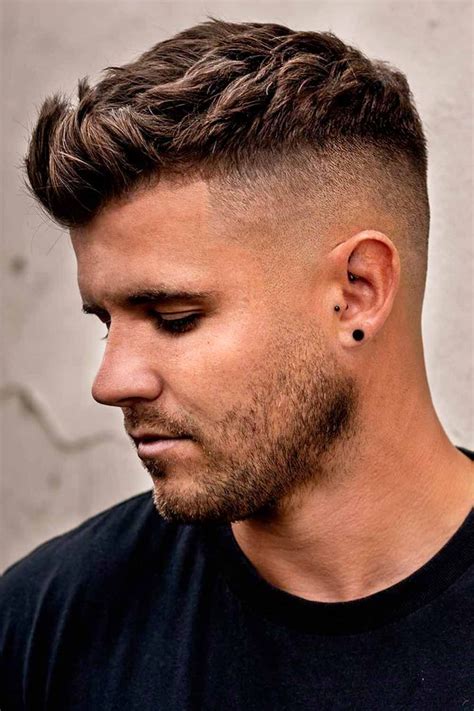 Textured Fade Crop Haircuts