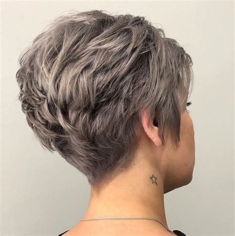 Textured Pixie Bob hair