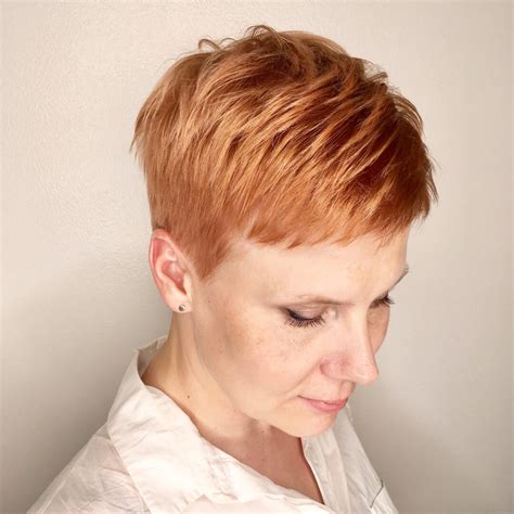 Textured Pixie Cut hair