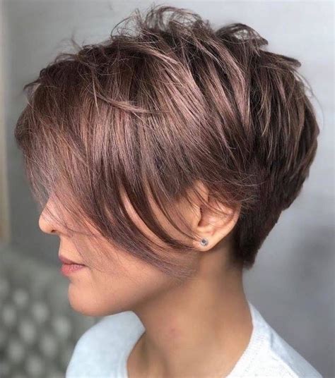 Textured Pixie Cut hair