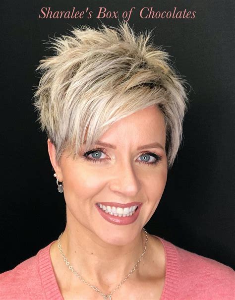 Textured Pixie Cut hair