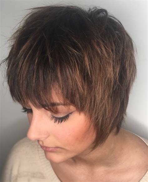 Textured Pixie Cut hair