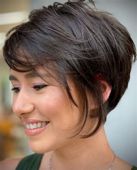 Textured Pixie Cut hair