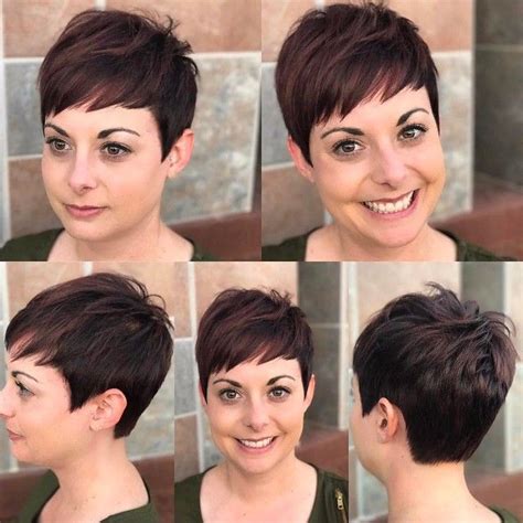 Textured Pixie Cut hair