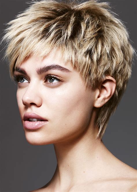 Textured Pixie Cut hair