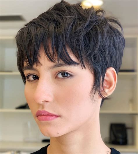 Textured Pixie Cut hair