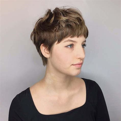 Textured Pixie Cut hair