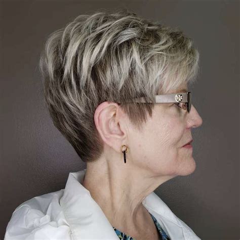 Textured Pixie Cut hair