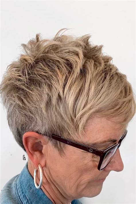 Textured Pixie Cut hair