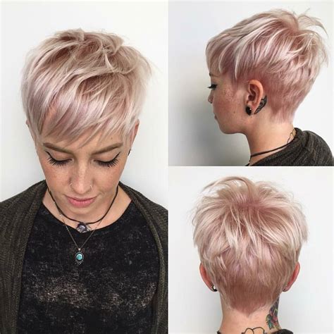 Textured Pixie Cut hair