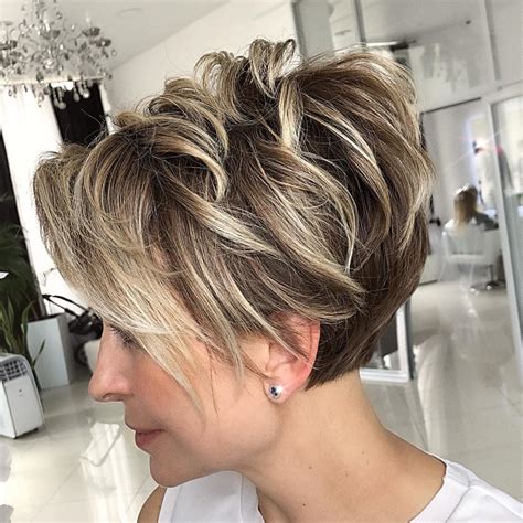 Textured Pixie Cut hair