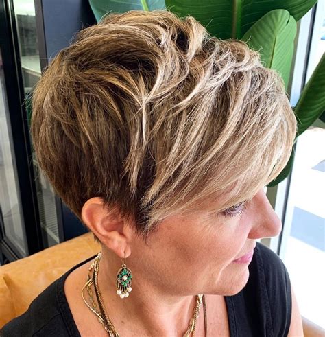 Textured Pixie Cut hair