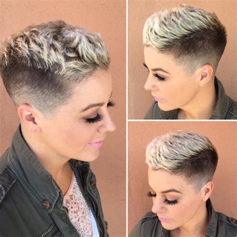 Textured Pixie Fade hair