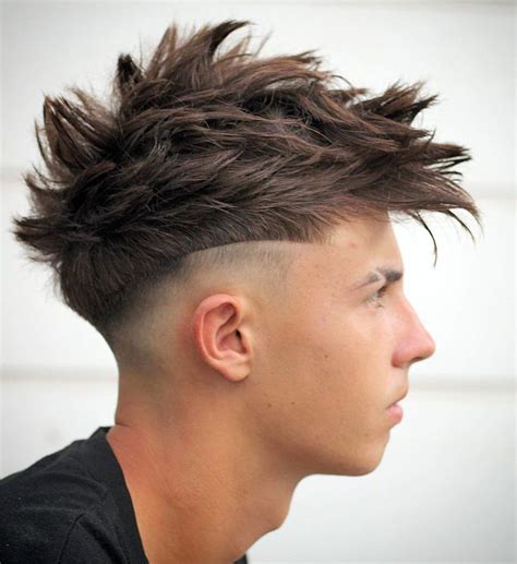 Textured Spiky Undercut Haircuts