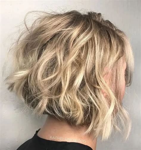 Tousled Bob Cut hair