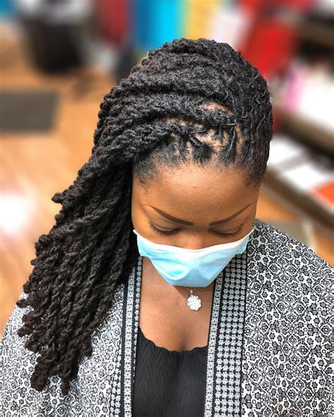 Twisted Faux Locs hair