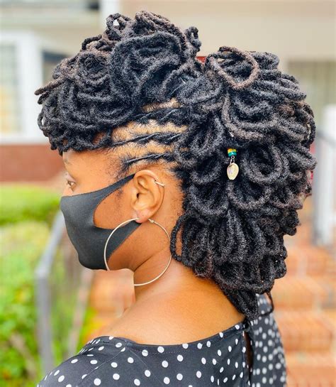 Twisted Locs Updo hair